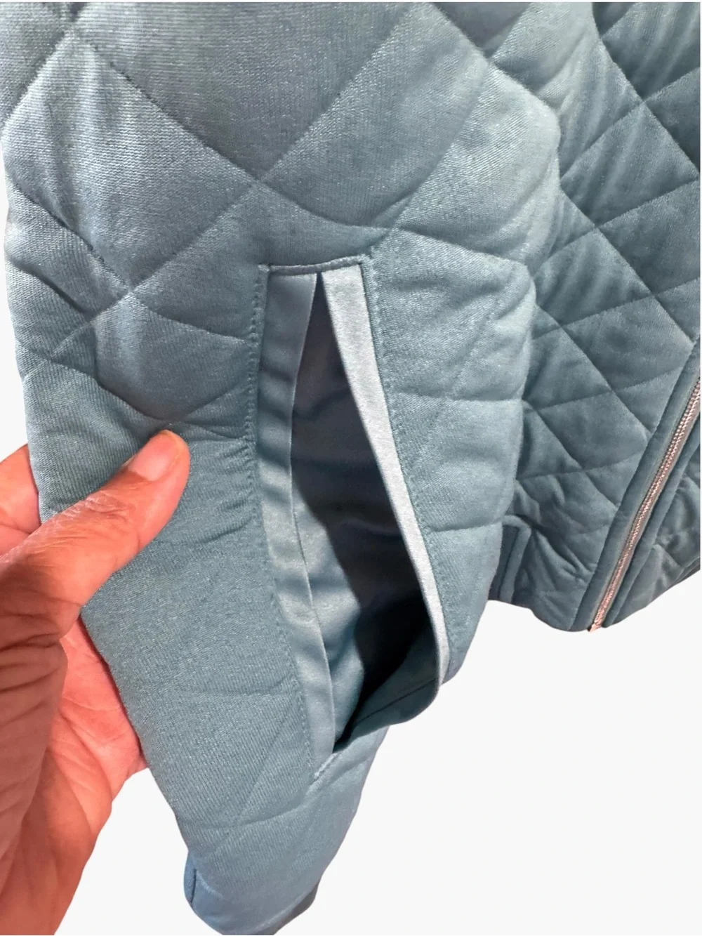 Jordan Remastered Quilted Zip Up Jacket extremely rare color Teal